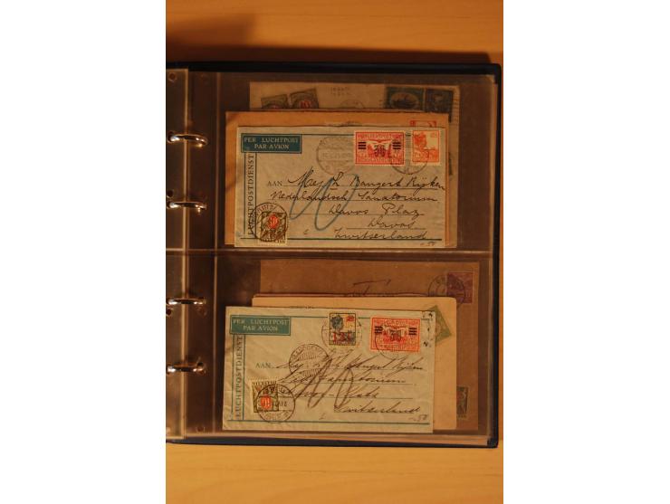 PORTOMARKEN: 1878/1938 (ca.), Sammlung Nachporto mit 113 Briefen und Karten, dabei eine Fülle von interessanten Stücken, ganz