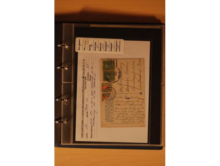 PORTOMARKEN: 1878/1938 (ca.), Sammlung Nachporto mit 113 Briefen und Karten, dabei eine Fülle von interessanten Stücken, ganz