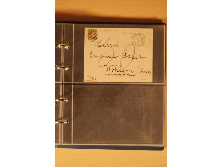 PORTOMARKEN: 1878/1938 (ca.), Sammlung Nachporto mit 113 Briefen und Karten, dabei eine Fülle von interessanten Stücken, ganz