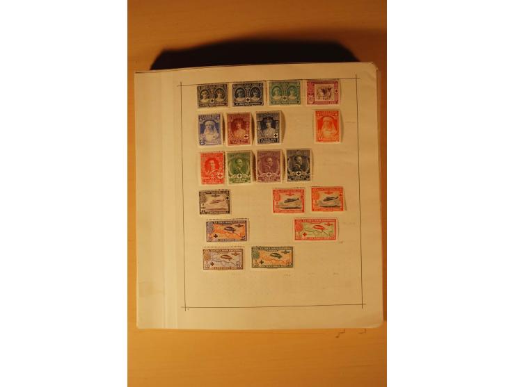 1926/88, ungebrauchte und gestempelte Sammlung, dazu einige andere Länder