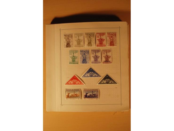 1926/88, ungebrauchte und gestempelte Sammlung, dazu einige andere Länder