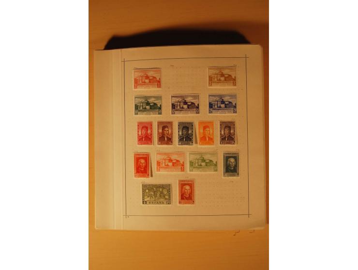 1926/88, ungebrauchte und gestempelte Sammlung, dazu einige andere Länder