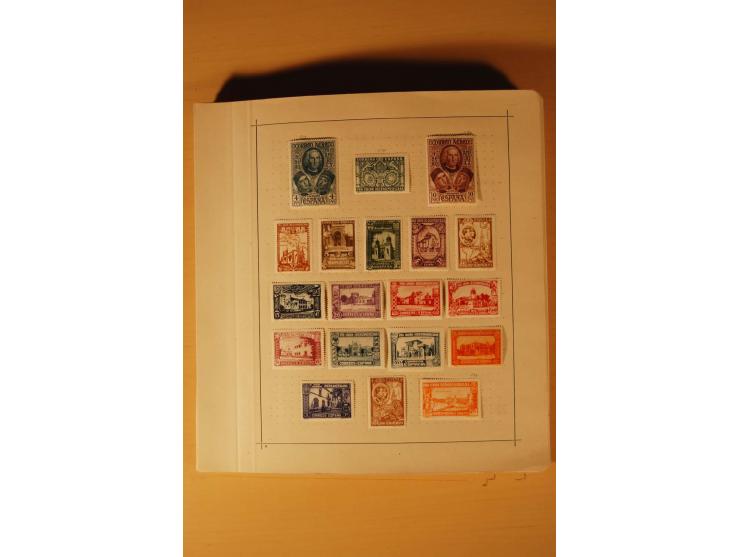 1926/88, ungebrauchte und gestempelte Sammlung, dazu einige andere Länder