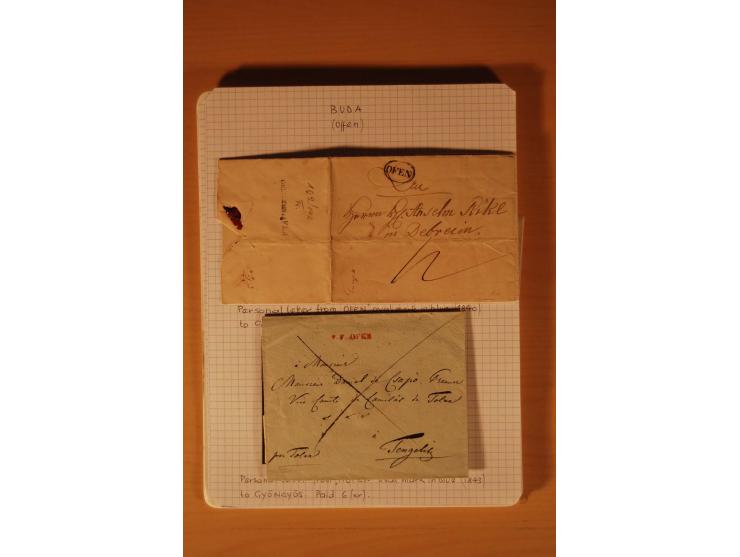 1610/1877, Sammlung Alt-, Vorphila- und Dienstbriefe, dabei 1610, Petition von Thomas Acs, adressiert an König Matthias II (R