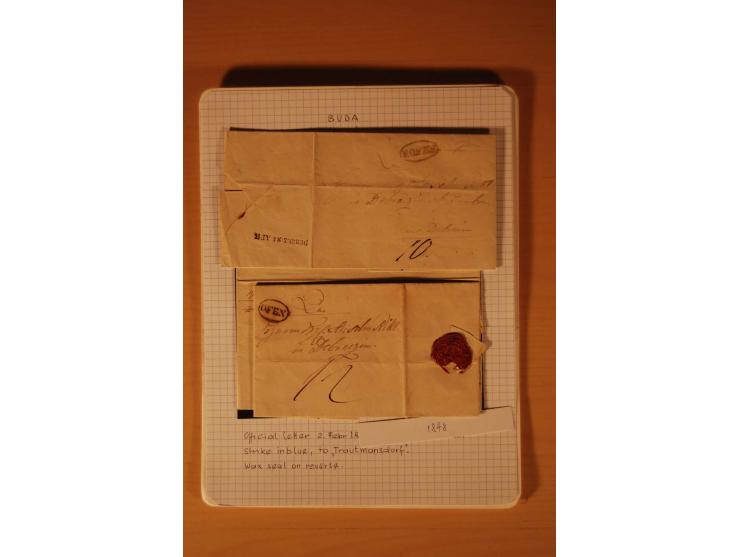 1610/1877, Sammlung Alt-, Vorphila- und Dienstbriefe, dabei 1610, Petition von Thomas Acs, adressiert an König Matthias II (R
