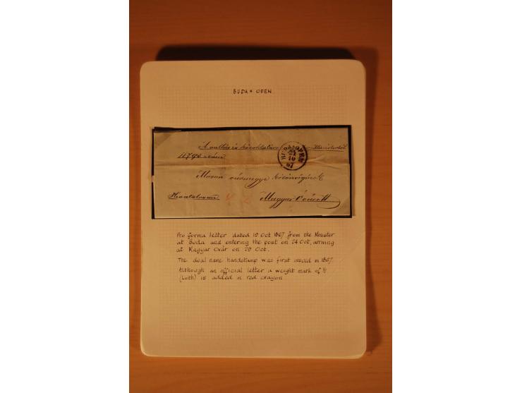 1610/1877, Sammlung Alt-, Vorphila- und Dienstbriefe, dabei 1610, Petition von Thomas Acs, adressiert an König Matthias II (R
