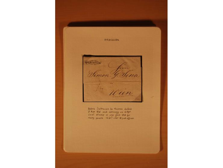 1610/1877, Sammlung Alt-, Vorphila- und Dienstbriefe, dabei 1610, Petition von Thomas Acs, adressiert an König Matthias II (R
