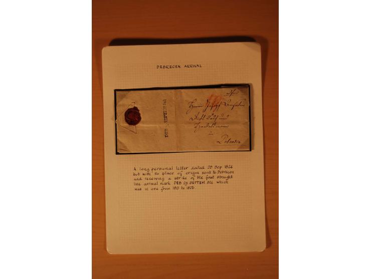 1610/1877, Sammlung Alt-, Vorphila- und Dienstbriefe, dabei 1610, Petition von Thomas Acs, adressiert an König Matthias II (R
