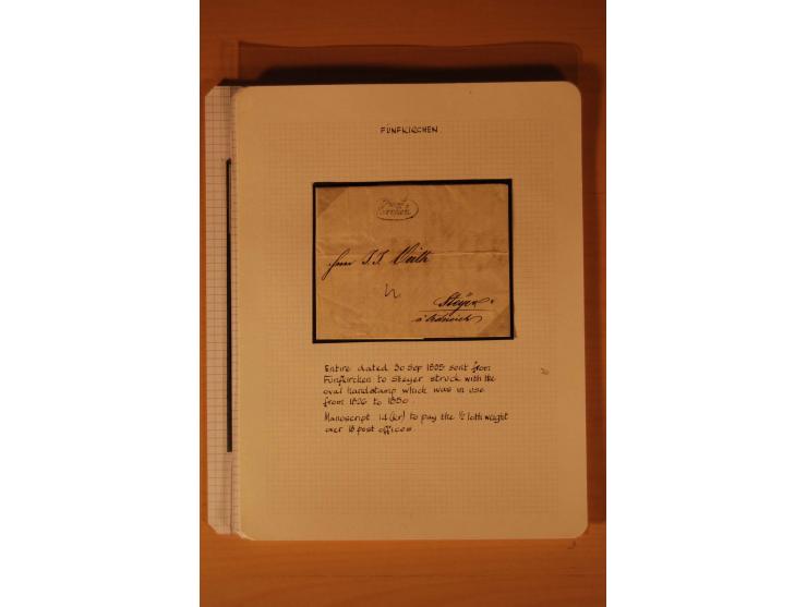 1610/1877, Sammlung Alt-, Vorphila- und Dienstbriefe, dabei 1610, Petition von Thomas Acs, adressiert an König Matthias II (R