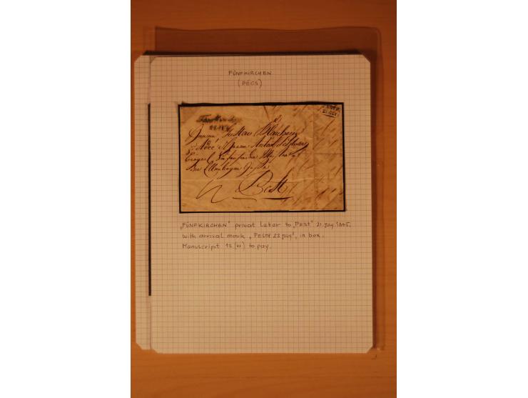 1610/1877, Sammlung Alt-, Vorphila- und Dienstbriefe, dabei 1610, Petition von Thomas Acs, adressiert an König Matthias II (R