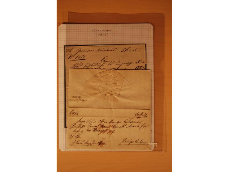 1610/1877, Sammlung Alt-, Vorphila- und Dienstbriefe, dabei 1610, Petition von Thomas Acs, adressiert an König Matthias II (R