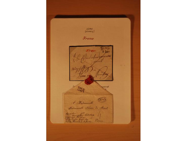 1610/1877, Sammlung Alt-, Vorphila- und Dienstbriefe, dabei 1610, Petition von Thomas Acs, adressiert an König Matthias II (R