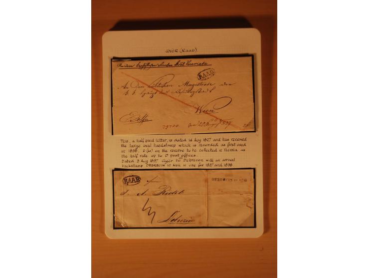 1610/1877, Sammlung Alt-, Vorphila- und Dienstbriefe, dabei 1610, Petition von Thomas Acs, adressiert an König Matthias II (R