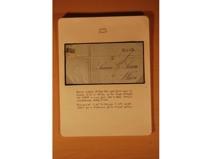 1610/1877, Sammlung Alt-, Vorphila- und Dienstbriefe, dabei 1610, Petition von Thomas Acs, adressiert an König Matthias II (R