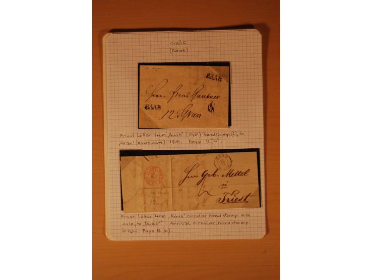 1610/1877, Sammlung Alt-, Vorphila- und Dienstbriefe, dabei 1610, Petition von Thomas Acs, adressiert an König Matthias II (R