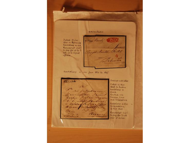 1610/1877, Sammlung Alt-, Vorphila- und Dienstbriefe, dabei 1610, Petition von Thomas Acs, adressiert an König Matthias II (R