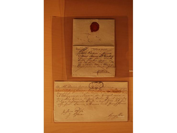 1610/1877, Sammlung Alt-, Vorphila- und Dienstbriefe, dabei 1610, Petition von Thomas Acs, adressiert an König Matthias II (R