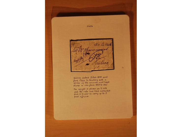 1610/1877, Sammlung Alt-, Vorphila- und Dienstbriefe, dabei 1610, Petition von Thomas Acs, adressiert an König Matthias II (R