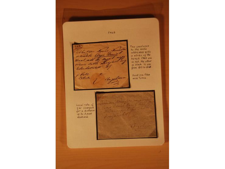 1610/1877, Sammlung Alt-, Vorphila- und Dienstbriefe, dabei 1610, Petition von Thomas Acs, adressiert an König Matthias II (R