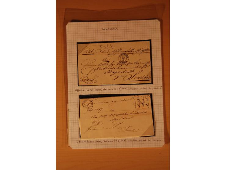 1610/1877, Sammlung Alt-, Vorphila- und Dienstbriefe, dabei 1610, Petition von Thomas Acs, adressiert an König Matthias II (R