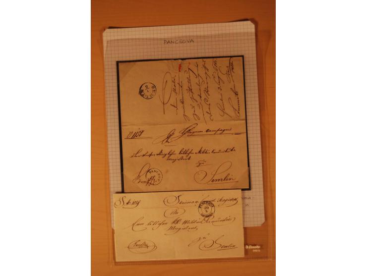 1610/1877, Sammlung Alt-, Vorphila- und Dienstbriefe, dabei 1610, Petition von Thomas Acs, adressiert an König Matthias II (R