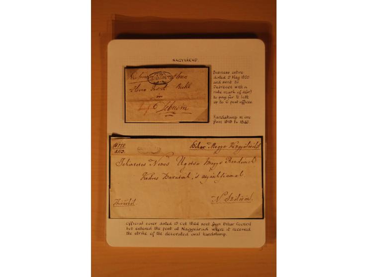 1610/1877, Sammlung Alt-, Vorphila- und Dienstbriefe, dabei 1610, Petition von Thomas Acs, adressiert an König Matthias II (R