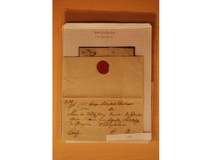 1610/1877, Sammlung Alt-, Vorphila- und Dienstbriefe, dabei 1610, Petition von Thomas Acs, adressiert an König Matthias II (R