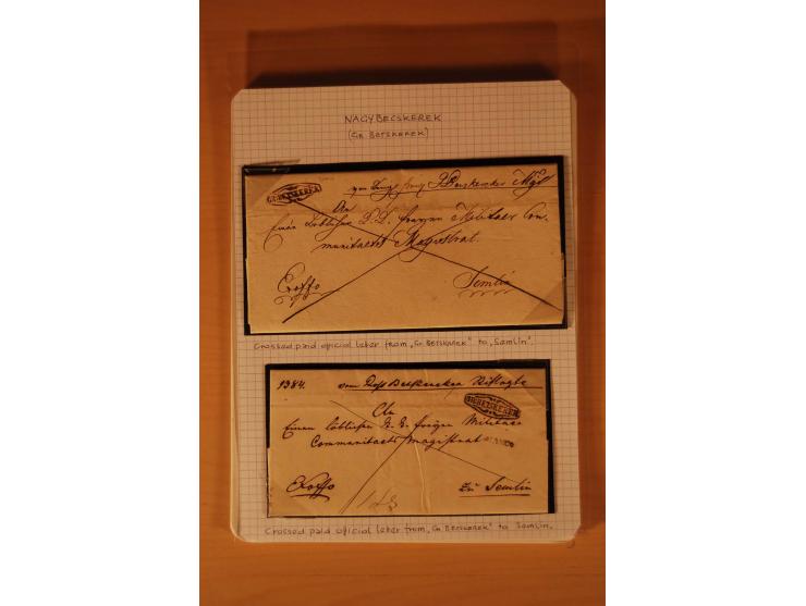1610/1877, Sammlung Alt-, Vorphila- und Dienstbriefe, dabei 1610, Petition von Thomas Acs, adressiert an König Matthias II (R
