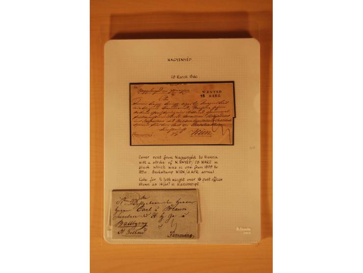 1610/1877, Sammlung Alt-, Vorphila- und Dienstbriefe, dabei 1610, Petition von Thomas Acs, adressiert an König Matthias II (R