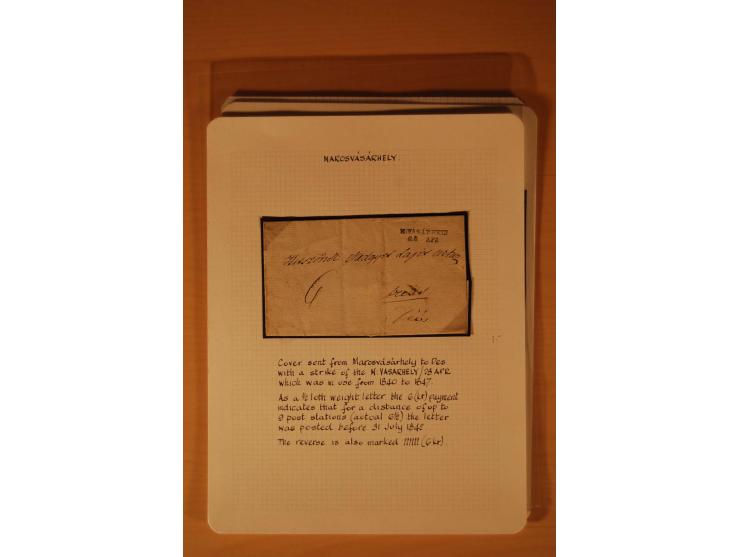 1610/1877, Sammlung Alt-, Vorphila- und Dienstbriefe, dabei 1610, Petition von Thomas Acs, adressiert an König Matthias II (R