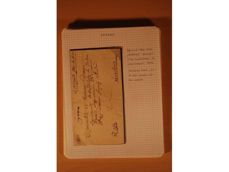 1610/1877, Sammlung Alt-, Vorphila- und Dienstbriefe, dabei 1610, Petition von Thomas Acs, adressiert an König Matthias II (R