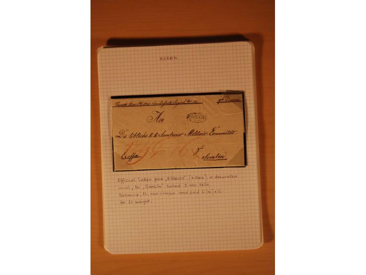 1610/1877, Sammlung Alt-, Vorphila- und Dienstbriefe, dabei 1610, Petition von Thomas Acs, adressiert an König Matthias II (R