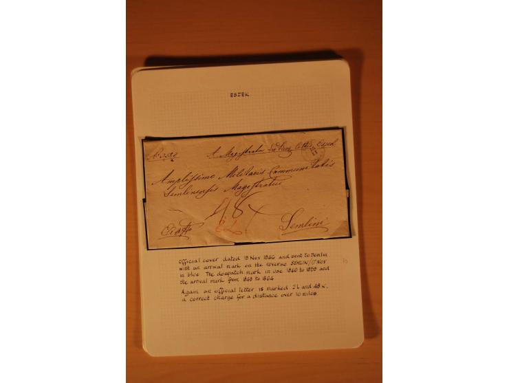 1610/1877, Sammlung Alt-, Vorphila- und Dienstbriefe, dabei 1610, Petition von Thomas Acs, adressiert an König Matthias II (R