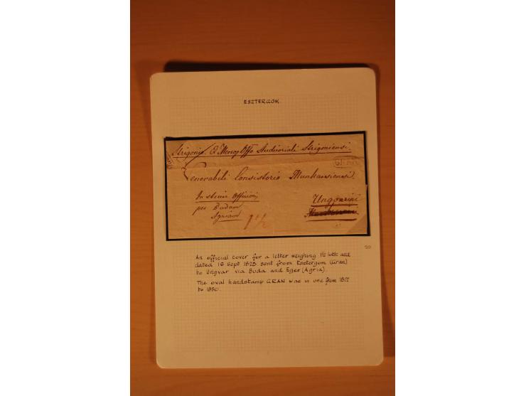 1610/1877, Sammlung Alt-, Vorphila- und Dienstbriefe, dabei 1610, Petition von Thomas Acs, adressiert an König Matthias II (R