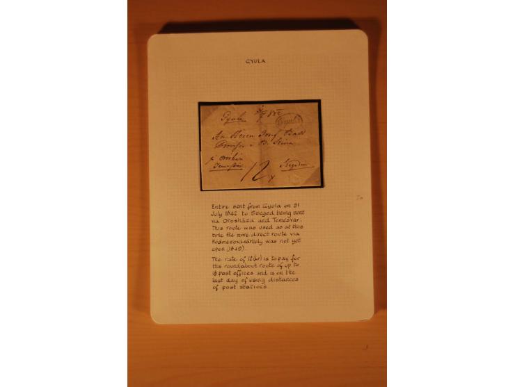 1610/1877, Sammlung Alt-, Vorphila- und Dienstbriefe, dabei 1610, Petition von Thomas Acs, adressiert an König Matthias II (R