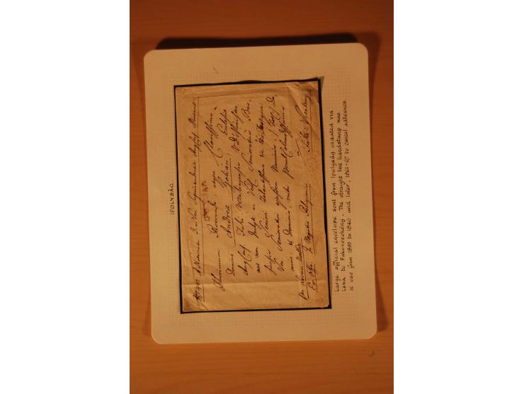 1610/1877, Sammlung Alt-, Vorphila- und Dienstbriefe, dabei 1610, Petition von Thomas Acs, adressiert an König Matthias II (R