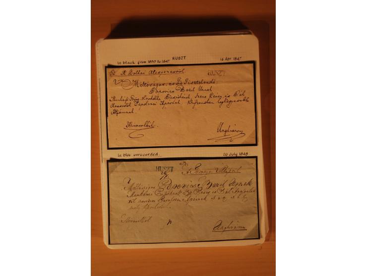 1610/1877, Sammlung Alt-, Vorphila- und Dienstbriefe, dabei 1610, Petition von Thomas Acs, adressiert an König Matthias II (R