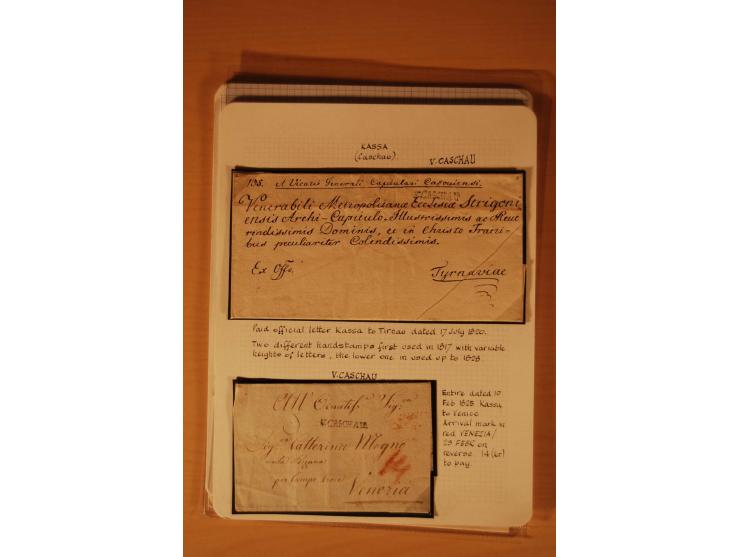 1610/1877, Sammlung Alt-, Vorphila- und Dienstbriefe, dabei 1610, Petition von Thomas Acs, adressiert an König Matthias II (R