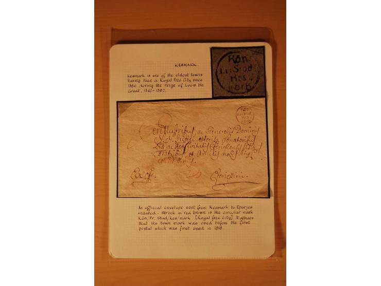 1610/1877, Sammlung Alt-, Vorphila- und Dienstbriefe, dabei 1610, Petition von Thomas Acs, adressiert an König Matthias II (R