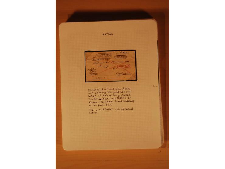 1610/1877, Sammlung Alt-, Vorphila- und Dienstbriefe, dabei 1610, Petition von Thomas Acs, adressiert an König Matthias II (R