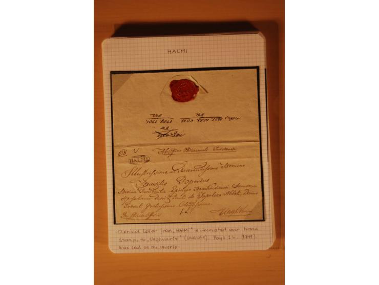 1610/1877, Sammlung Alt-, Vorphila- und Dienstbriefe, dabei 1610, Petition von Thomas Acs, adressiert an König Matthias II (R