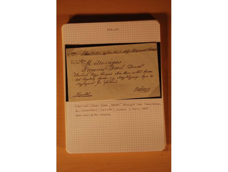 1610/1877, Sammlung Alt-, Vorphila- und Dienstbriefe, dabei 1610, Petition von Thomas Acs, adressiert an König Matthias II (R