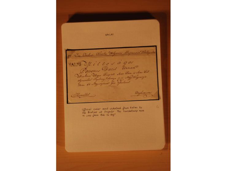 1610/1877, Sammlung Alt-, Vorphila- und Dienstbriefe, dabei 1610, Petition von Thomas Acs, adressiert an König Matthias II (R