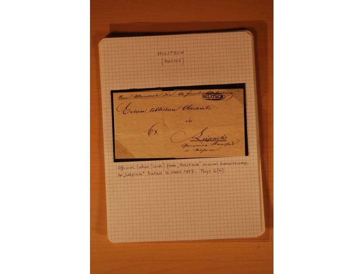 1610/1877, Sammlung Alt-, Vorphila- und Dienstbriefe, dabei 1610, Petition von Thomas Acs, adressiert an König Matthias II (R