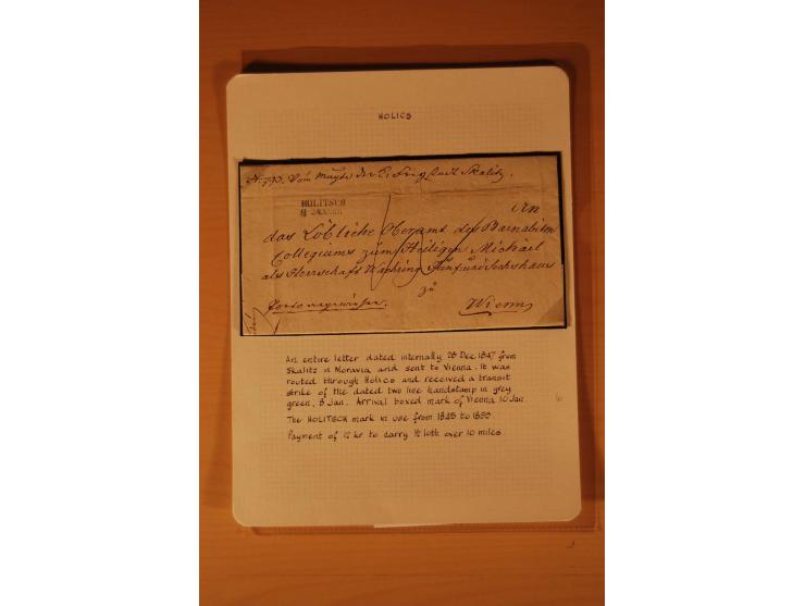 1610/1877, Sammlung Alt-, Vorphila- und Dienstbriefe, dabei 1610, Petition von Thomas Acs, adressiert an König Matthias II (R