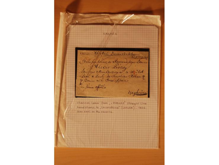 1610/1877, Sammlung Alt-, Vorphila- und Dienstbriefe, dabei 1610, Petition von Thomas Acs, adressiert an König Matthias II (R