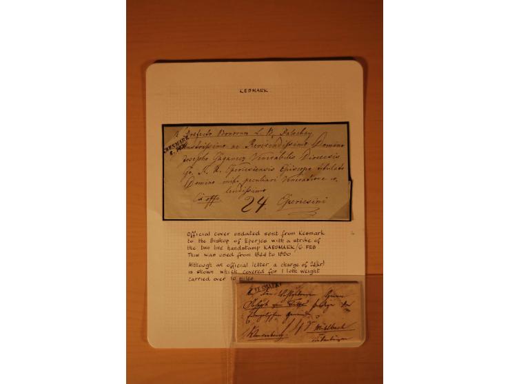 1610/1877, Sammlung Alt-, Vorphila- und Dienstbriefe, dabei 1610, Petition von Thomas Acs, adressiert an König Matthias II (R