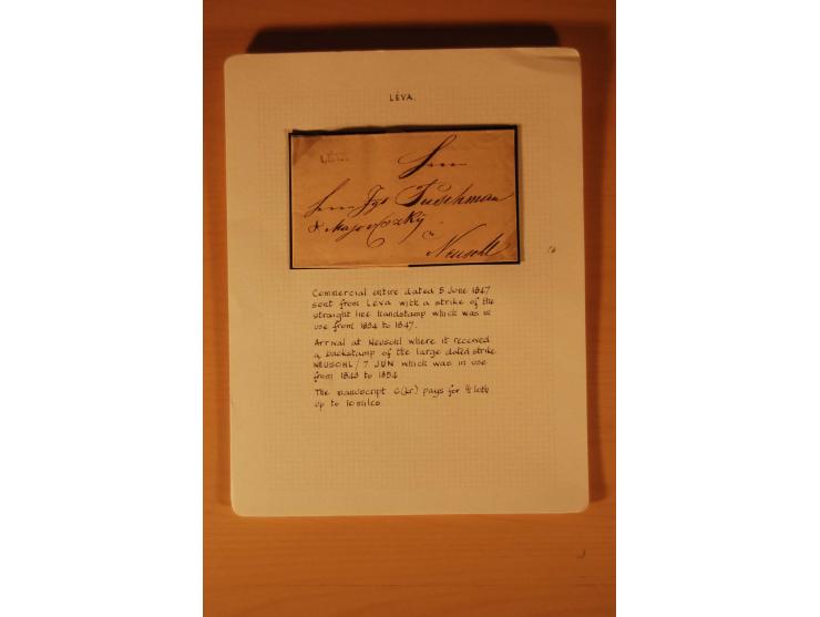 1610/1877, Sammlung Alt-, Vorphila- und Dienstbriefe, dabei 1610, Petition von Thomas Acs, adressiert an König Matthias II (R