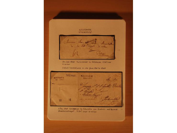 1610/1877, Sammlung Alt-, Vorphila- und Dienstbriefe, dabei 1610, Petition von Thomas Acs, adressiert an König Matthias II (R