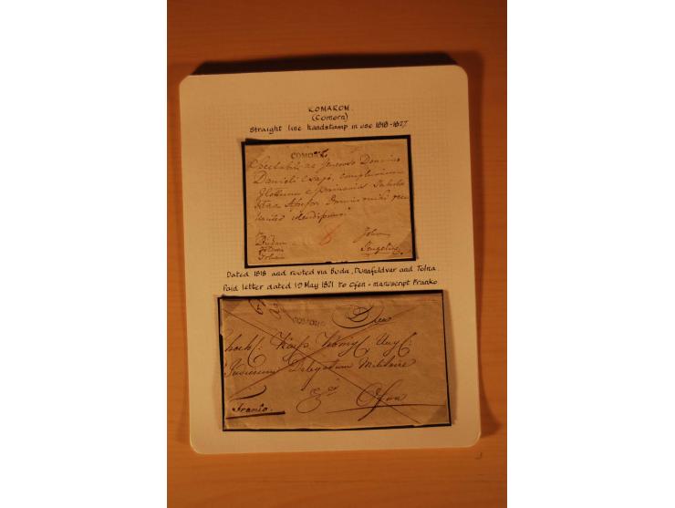 1610/1877, Sammlung Alt-, Vorphila- und Dienstbriefe, dabei 1610, Petition von Thomas Acs, adressiert an König Matthias II (R